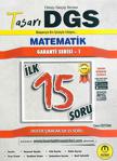 Tasarı Eğitim Yayınları Dgs Matematik Ilk 15 Garanti Soru Kitapçığı