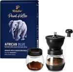 Tchibo Privat African Blue Çekirdek Kahve 500 Gr + Seramik Kahve Değirmeni Öğütücü