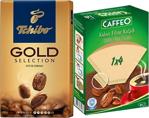 Tchibo Ve Caffeo Kahve Seti ( Gold Selection Filtre Kahve 250G + Caffeo 1X4 80'Li Filtre Kahve Kağıdı)