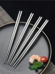 Techno Center Paslanmaz Çelik Metal 5 Takım Chopstick 22,5Cm