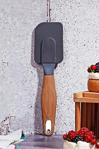 Teflon Woden Desen Slikon Spatula