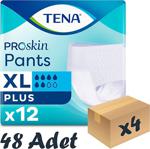 Tena Proskin Pants Plus Emici Külot En Büyük Boy Xl 6 Damla 12'Li 4 Paket 48 Adet