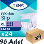 Tena Slip Maxi 8 Damla Belbantlı Hasta Bezi Ekstra Büyük Boy Xl 24'Lü 4 Paket