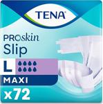 Tena Slip Maxi Bel Bantlı Hasta Bezi, Büyük Boy (L), 8 Damla, 24'Lü 3 Paket 72 Adet