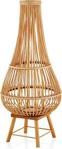 The Mia Fener Rattan -Kahve- 27x58 Cm DKR0249