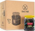 The Mill Sofralık Doğal Fermente Extra Özel Siyah Zeytin 12 X 900 Gr (Toplam 10.8 Kg)