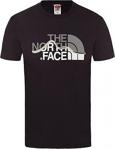 The North Face M S/S Mountain Line Tee Erkek T-Shirt Siyah