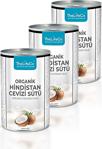 Thelifeco Organik Hindistan Cevizi Sütü 400 Ml X 3 Adet