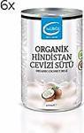 Thelifeco Organik Hindistan Cevizi Sütü 6 X 400 Ml