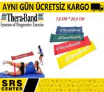 Theraband Pilates Direnç Egzersiz Loop Bandı Lastiği Spor Fitness