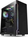 Thermaltake H200 Tempered Glass RGB CA-1M3-00M1WN-00 Led Panel ATX Oyuncu Kasa