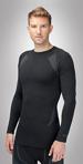 Thermoform Extreme Erkek Seamless Termal Sweatshirt Siyah