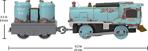 Thomas & Friends Motorlu Büyük Tekli Tren Lexi Gpl48