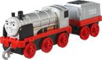 Thomas & Friends Trackmaster Sür-Bırak Büyük Tekli Trenler, Merlin, Kırmızı-Gri Vagonlu Oyuncak Lokomotif Tren, Fxx26