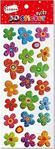 Ticon 3D-11 Çiçek Şekilli Puffy Sticker 177562