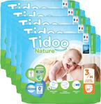 Tidoo Nature 3 Numara Midi 27'li 5 Paket Bebek Bezi