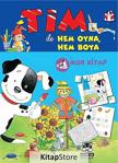 Tim Ile Hem Oyna Hem Boya - Kırmızı Kitap - Kolektif