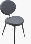 Tmall Home Design Eda Modern Tasarım Sandalye Siyah -
