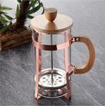 Tohana Bambu Kapaklı Rose French Press