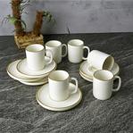 Tohana Porselen Kahve Fincanı Takımı Beyaz Thn-92014B