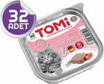 Tomi Karidesli Pate Kedi Yaş Maması 100 Gr 32 ADET