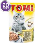 Tomi Kümes Hayvanlı Ve Tavşan Etli Yetişkin Pouch Kedi Konservesi 100Gr X20