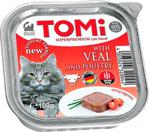 Tomi Pate Sığır Etli ve Kümes Hayvanlı 100 gr Yetişkin Kedi Konservesi