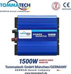 Tommatech 1500 W Watt 12 V Volt /220V Çevi̇ri̇ci̇ İnverter İnvertör