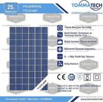 Tommatech 330 Watt Polikristal Güneş Paneli-Solar Panel