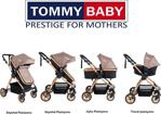 Tommybaby HandyTravel (Seyahat) Sistem Bebek Arabası Siyah