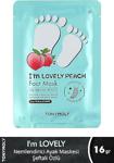 Tonymoly I Am Lovely Peach Şeftali Özlü Ayak Maskesi