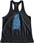 Top Glory Fitness Gym Tank Top Atlet Sporcu Atleti 5064 Siyah