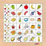 Toptoys Resimdekileri Bul - Yiyecekler Ahşap Puzzle