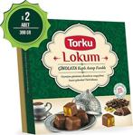 Torku Çikolata Kaplı Antep Fıstıklı Lokum 390 Gr X2