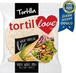 Tortil Love Tortilla Sade Lavaş Ekmeği 25 Cm 10 Ad 650 Gr