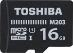 Toshiba 16 GB Micro SDHC UHS-1 THN-M203K0160EA Hafıza Kartı