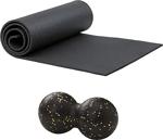 Tosima 7Mm Pilates Minderi Ve Fıstık Masaj Topu Dual Roller Seti