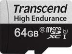 Transcend Ts64Gusd350V 64 Gb High Endurance U1 Sürekli Kayıt Microsd Hafıza Kartı