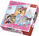 Trefl 34833 Enchanted World Of Princess 3'lü 20+36+50 Parça Yapboz
