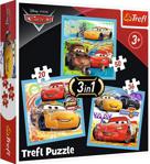 Trefl Preparations For The Race Disney Car 3 20+36+50 Parça Puzzle