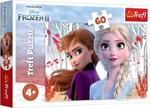 Trefl Puzzle Frozen 2, The Enchanted World Of Anna And Elsa 60 Parça Puzzle