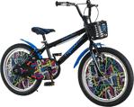 Trendbike Colorful 20 Jant Bisiklet 6-10 Yaş Erkek Çocuk Bisikleti - Siyah - Turuncu