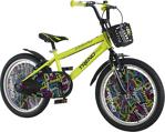 Trendbike Colorful 20 Jant Neon Sarı Siyah 6-10 Yaş Çocuk Bisikleti