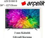 Trendglass Arçelik A50 B 880 B 50'' Inç 126 Ekran Led Lcd Tv Ekran Koruyucu Panel