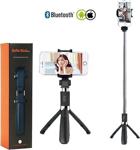 Tripod Bluetooth Kumandalı Kablosuz Selfie Çubuğu Monopod