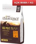 True Instinct High Meat Tahılsız Tavuklu 1 kg Yetişkin Kuru Kedi Maması - Açık Paket