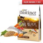 True Instinct Original Taze Somon ve Arpalı Kısırlaştırılmış 1 kg Yetişkin Kuru Kedi Maması - Açık Paket