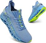 Tudou Koşu Ayakkabısı Erkek Sokak Koşu Ayakkabısı Spor Ayakkabı Erkek Spor Ayakkabısı Koşu Ayakkabısı Yürüyüş Ayakkabısı Trail Koşu Fitness Ayakkabısı Beden 39-48, Mavi, 45 Eu