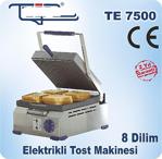 Tuğra 8 Dilim 1200 W Tost Makinesi