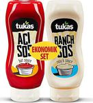 Tukaş Ranch Sos + Acı Sos Eko Paket 335 Gr + 400 Gr